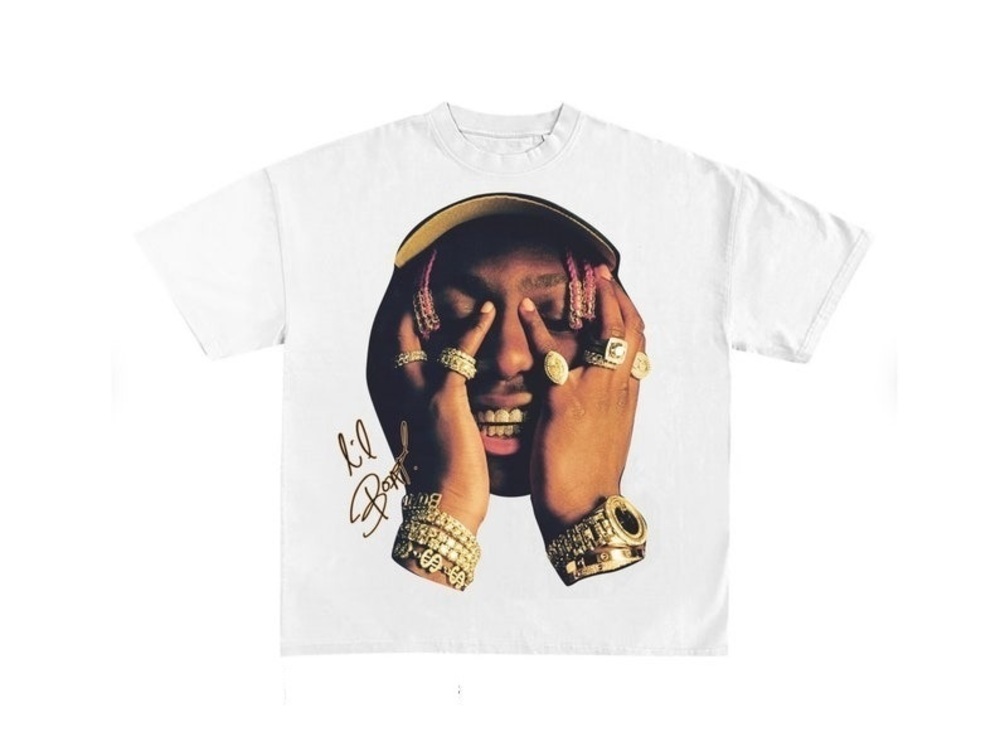 Lil Yachty Shirt Retro White Rap Tee Hip Hop Graphic Print T-Shirt